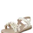 The Children's Place,and Toddler Girls Sandals,White Flower, Size 2