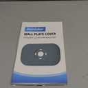 Petrichor Nest Thermostat Wall Plate - Compatible With Google Nest 2020 - Trim Kit, Cover Accessory for Easy Installation - Charcoal