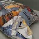 CCoutueChen Christmas Comforter Set Queen Christmas Theme Cute Snowman Bedding Set Xmas Holiday Decor Comforters Soft Down Alternative Comforter Sets for Kids Boys Girls