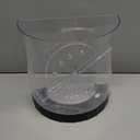 Tetra 1 Gallon Half Moon Small Fish Tank w/ Movable LED Light, For Betta & Gold Fish, Aquarium