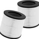 PU-P05 AC201B TReplacement Filter Compatible with FULMINARE PU-P05 and Purivortex AC201B Air Purifiers, 3-in-1 Filters2-Pack