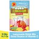 Zuko Strawberry Lemonade Powdered Drink Mix Family Pack, No Added Sugar Needed, 14.1 oz (Pack of 6) (EXP 08/01/28)