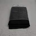 2 Pack Fitted Tablecloth for 8 Foot Rectangle Tables 96 x 30 Inch Black Table Covers Water Resistant Polyester Table Cloth for Wedding, Parties,Display, Trade Show (Black)