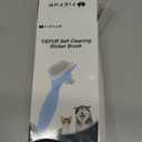 Cat Hair Brush,Cats Brushes for Shedding,Soft Silicone Self Cleaning Brush for Short and Long Haired Cats for Grooming and Shedding (Blue)