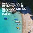 BYBBA The Big Sur Eco-Friendly, Foldaway, Drawstring Shopping Bag - Stylish, Lightweight, Reusable Tote for Every Occasion