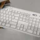 Logitech MK270 Full Size Wireless Keyboard and Mouse Combo - Off White