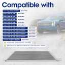 Air Conditioning A/C Condenser Compatible with Ford F-150 Expedition/Lincoln Navigator # 4689, 7014689, FO3030249, FL3Z19712A, FL3Z19712B, FL3Z19712C, HL3Z19712A