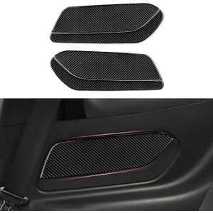 Car Carbon Fiber Decal Door Panel A Sticker Interior Trim for Ford Mustang 2024 2025 2026 Accessories
