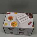 ANTREE 3-1 Pasta Maker Attachment for KitchenAid includes Pasta Sheet Roller attachment & Spaghetti Cutter & Fettuccine Cutter attachment, Easy to use and clean with Pasta Drying Rack & Cleaning Brush