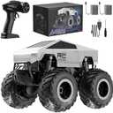 WayEee RC Truck Car Kids Toys for Ages 6+, Remote Control Car Waterproof Monster Truck, Amphibious 4WD All Terrain Off-Road Pickup, 1:16 Scale, 2.4GHZ Vehicles, Boys Christmas Kids Birthday Gift