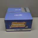 COKAOBE Light Gold Shimmer Wall Backdrop 24PCS Gold Sequins Backdrop Decoration Panels, Photo Backdrops for Birthday, Anniversary Wedding Engagement Decoration (Light Gold)