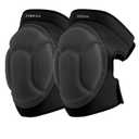 Men/Women Knee Pads For Cleaning, Work, Mechanic, Floors,With Soft Foam Kneepads Perfect For Kneeling for Gardening and Housework,Painter,Housekeeping,Weeding/Planting,Photographe.Black L (1 Pair)