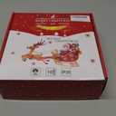 LYUBASA 3Pack Christmas Window Lights Decorations with Timer, Battery Powered Christmas Hanging White Lighted Snowflake Shaped LED Sucker String for Xmas Tree Fireplace Indoor Decor