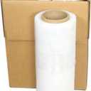 4 Rolls 18" x 6000 SQ FEET 80 Gauge Pallet Wrap Stretch Film Shrink Hand Wrap 1500' 4 Rolls