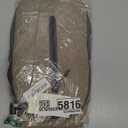 WATERFLY Crossbody Sling Backpack Sling Bag Travel Hiking Chest Bag Daypack, Khaki