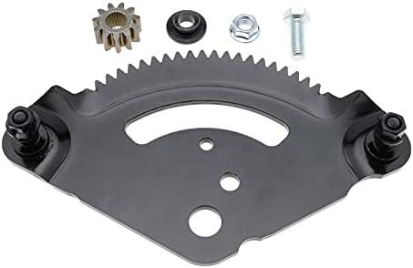 Steering Sector Gear Plate and Pinion Gear Replaces 717-1550F 7171550 7171554 for Mtd Cub Cadet LT1018 LT1022 LT1040 LT1042 LTX1040 LTX1042 LTX1046 LTX1050 for Troy Bilt