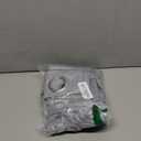 ChrisDowa Small Window Curtains 40 inches Long for Bedroom - Grommet Short Thermal Insulated Room Darkening Curtains for Kitchen (2 Panels, Light Grey, 29 x 40 Inch)