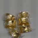 6 Pcs Stainless Steel Bead Side Napkin Rings Delicate Serviette Buckles (Gold)