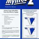 Mylites 2 Mil Comic Book Silver & Golden Age Size 7 3/4" x 10 1/2" Plus 1-1/2" Flap Pack of 50