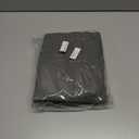 Large Canvas Tote Bag with Multi-Pockets Extra Big Shopping Beach Totes Bags Reusable Grocery Bag (Grey)