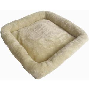 SHENGOCASE Cat Tree Tower Accessories Replacement Parts Top Cushion Bed Cover for Cat Perch with Elastic Band (11.8" x 15.7", Beige)