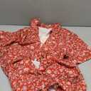 Zeagoo Button Down Shirts for Women Short Sleeve Collared Tops Dressy Casual V Neck Blouses (XX-Large)