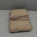 Bedsure 100% Washed Cotton Duvet Cover King Size - Taupe Minimalist Cotton Duvet Cover Set Linen Like - 3 Pieces GentleSoft Plain Simple Bedding Set with 2 Pillow Shams (Taupe, King, 104"x90") (05 - Taupe (No Comforter))