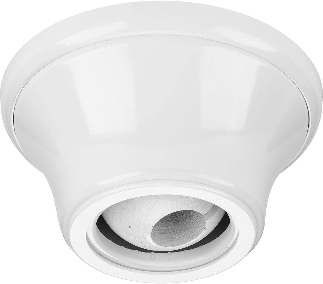 Progress Lighting Ceiling Fan Canopy for Air Pro Ceiling Fans, Ceiling Fan Accessory Compatible with Sloped Ceilings, Steel Construction, White