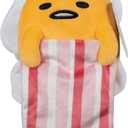 Hello Kitty and Friends - 8 Gudetama Squishy Plush with a Bacon Blanket - Officially Licensed Sanrio Product by Jazwares - Ages 6+