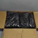 Cocktail Table Covers-Spandex Round High Top Table Cloths 10 Pack 32x43 Inch-Black Stretch Fitted Bar Tall Tablecloth for Pub Bistro Highboy Party Event Banquet Height Folding Satnding