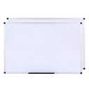 VIZ-PRO Large Magnetic Dry Erase White Board for Wall, 72 X 48 inches, Pack of 2, 6' x 4' Aluminum Framed Whiteboard with Marker Tray for School Office Home