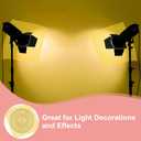 PEASUG 120 PCS Cellophane Sheets, Cello Sheets, Cellophane Paper Sheets, Colored Cellophane Wrap, Transparent Plastic Sheets for DIY Crafts Project, Art, Lights, Window Decoration12x12 Inches (Colorful)