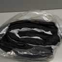 Weekender Bags for Women, Travel Duffle Bag Carry On Overnight Bag with Cosmetics Bag and Crossbody Purse for Gym Hospital, Gifts for Women, Black (Medium)