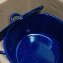 IMUSA USA Speckled Enamel Stock Pot 7.75-Quart, Blue