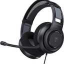 Turtle Beach Atlas 200 Wired Multiplatform Gaming Headset for Xbox, PlayStation, PC w/ 3.5mm Wired Connection - 50mm Nanoclear Drivers, Flip-to-Mute Mic, Memory Foam Cushions - Black