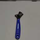 WORKPRO 2-Piece Adjustable Wrench Set, 10-Inch Wide Jaw Black Oxide Wrench, Cr-V Steel, Metric & SAE Scales, Max Jaw Opening 15/16" & 1-5/16", for Home Repairs, Plumbing, Garage Work (Blue)