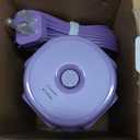 USB C Power Strip Tower, AiJoy 9 AC Outlets and 5 USB Ports Power Tower, 1200J Surge Protection, 1625W Flat Plug Extension Cord Charging Station for Home, Office Supplies, Dorm Essentials (Purple)