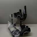 Hands Free Crutch with Safety Kneepad, Peg Leg Crutch Alternative for Adults, Comfortable Knee Crutches for Foot, Ankle, and Lower Leg Injuries- Suitable for Both Left and Right Feet (Matte)