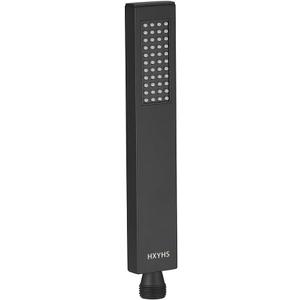 Hand Shower Wand Handheld Shower Spray High Pressure Single Function Luxury Hand Showerhead Matte Black