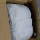 Hobestluk 3.5FT Bean Bag Chair Large Bean Bag with Filler Included Bean Bag Chairs for Adults Teardrop Bean Bag Chair with Removable Cover for Bedroom Living Room - (Large, Grey)