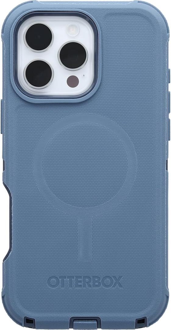 OtterBox iPhone 16 Pro Max Defender Series Case - Baby Blue Jeans (Single Unit Ships in polybag)