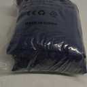 Flex Top Split Head Cal-King Sheets For Adjustable Bed-800 TC-100% Cotton 4-Pcs Top Split Sheets for Sleep Number Bed Navy Blue, Split Down 32''Inch From The Top, Fits Mattress Upto 18'' Deep Pockets