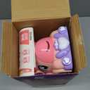 Unicorn Truck Toys for 2 3 4 5 6 7 Year Girl Toddler Foldable Track 2 Player Race Mode Friction Power Toy Cars Light&Sound Push Transport Carrier W/ 6 Princess Cars Birthday Gift Idea for Kids Girls