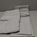 Queen Size 4 Piece Sheet Set - Comfy Breathable & Cooling Sheets - Hotel Luxury Bed Sheets for Women & Men - Deep Pockets, Easy-Fit, Soft and Wrinkle Free Sheets - French Grey Oeko-Tex Bed Sheet Set