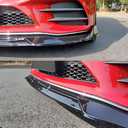 NEESPOC Front Bumper Lip Splitter Spoiler Fit for Mercedes Benz C Class W205 (for AMG Line Model only) 2019-2022 C300/ C43 Accessories Air Chin Body Kit (Gloss Black)
