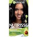 Garnier Nutrisse Ultra Crme Hair Color, Permanent Hair Dye with 100% Gray Coverage, Vegan & Cruelty-Free, 10 Black (Licorice), 1 Count