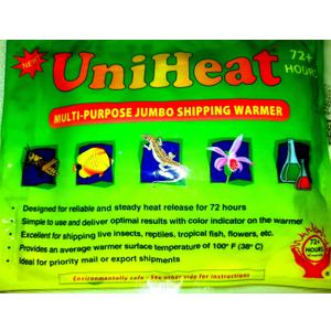 Uniheat 10 Pack 72 Hour Heat Pack - for Baby Chicks, Plants, Fish and Retiles