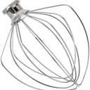 Geesta Polished Stainless Steel Wire Whip for KitchenAid 4,5 And 5-Quart Tilt Head Mixer