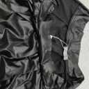 Avidlove Short Mini Skirts for Women Trendy High Waisted Faux Leather Pleated Solid Ruffle Skirt (Small, Black)