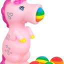 Unicorn Foam Ball Popper Toy  Squeeze & Launch Animal Ball Shooter with Foam Balls Included | Squishy Toddler Toy | Fun Kids Indoor & Outdoor Play Toy for Boys & Girls  Fun